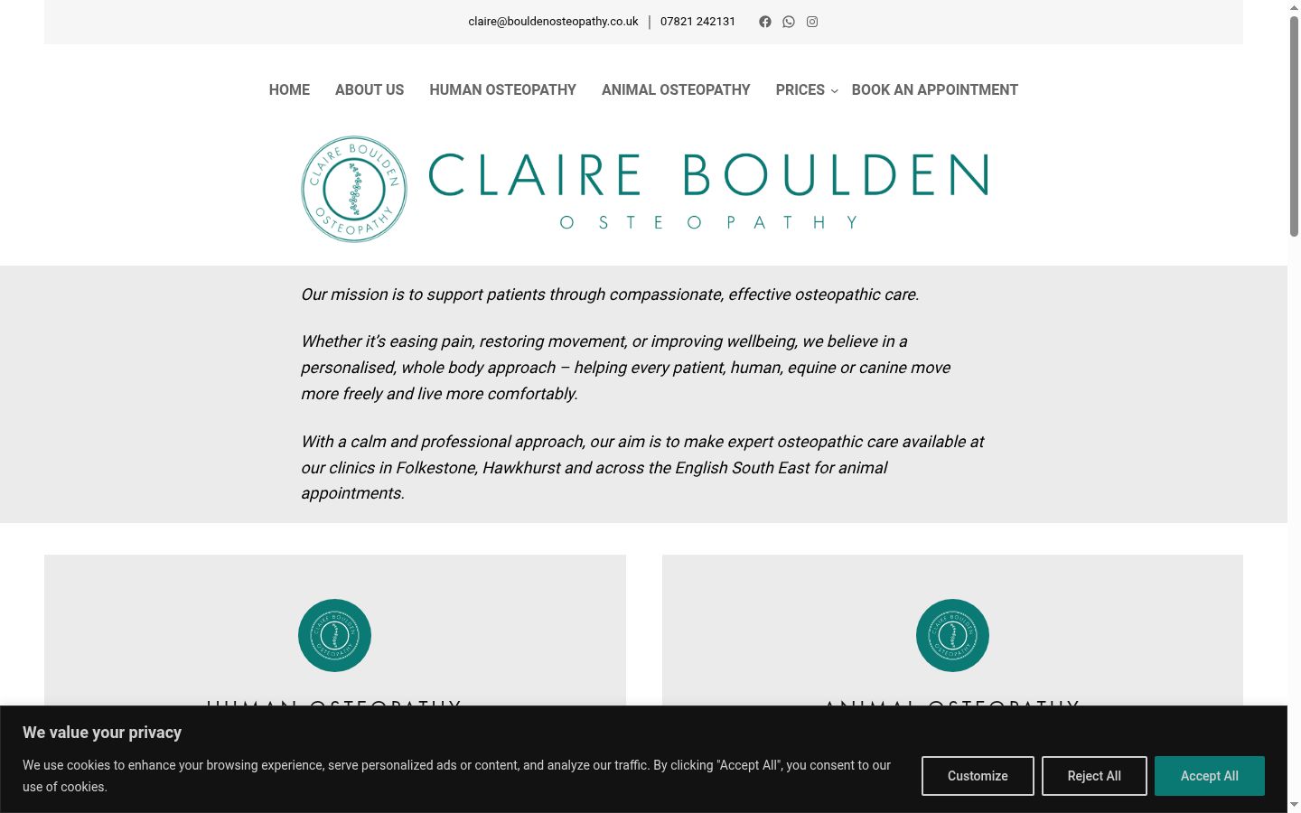 Screenshot tal-banner tal-kunsens muri qabel kwalunkwe interazzjoni
