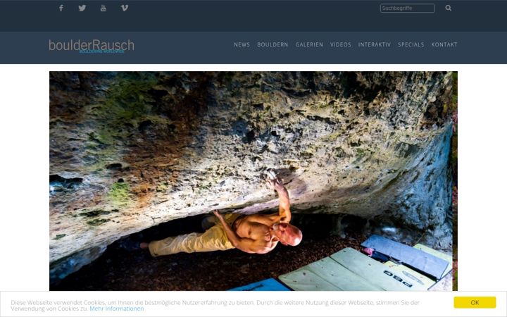 Skærmbillede af boulderrausch.de