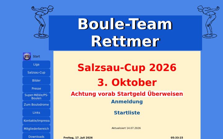 Screenshot of boule-rettmer.de