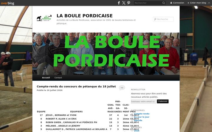 Screenshot of boulepordicaise.fr