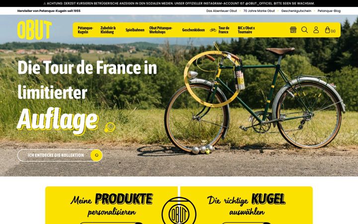 Screenshot of boulesobut.de
