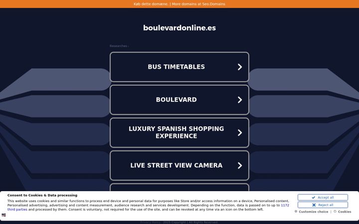 Screenshot of boulevardonline.es