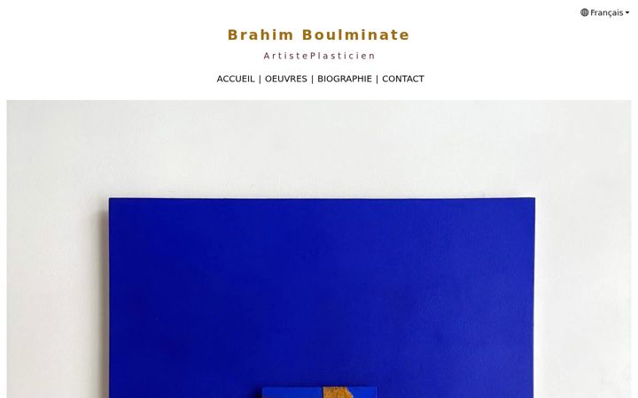 Screenshot of boulminate.be