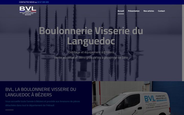 Skjámynd af boulonnerie-visserie-du-languedoc.fr