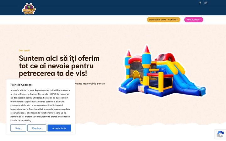 Screenshot of bouncybounce.ro