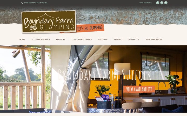 Screenshot of boundaryfarm.co.uk