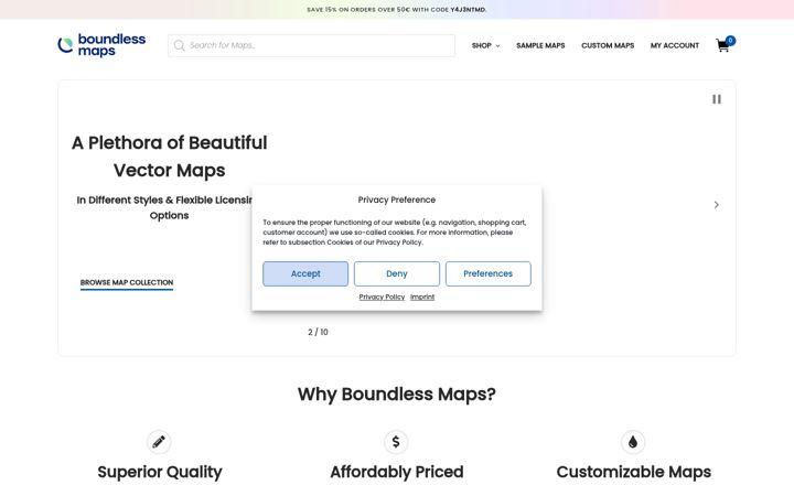 Screenshot of boundlessmaps.com