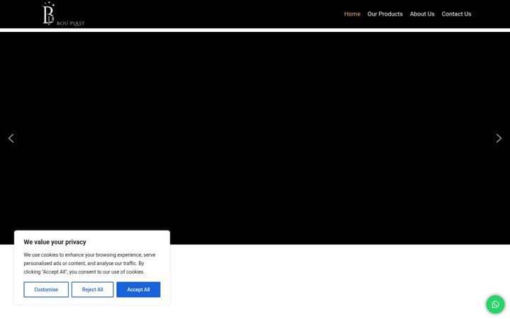 Screenshot of bouplast.com
