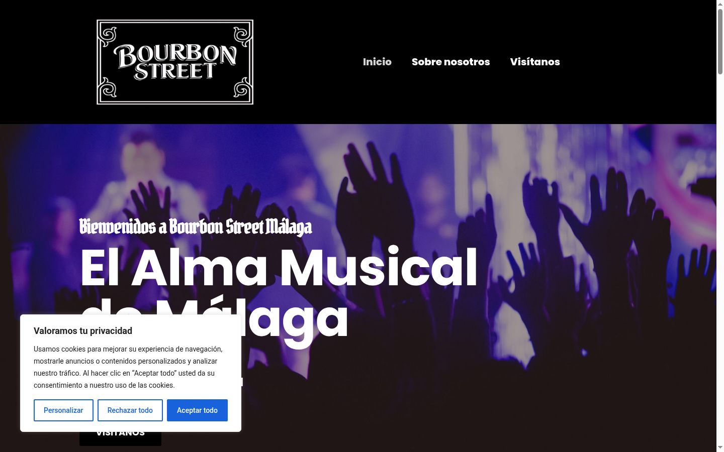 Screenshot tal-banner tal-kunsens muri qabel kwalunkwe interazzjoni