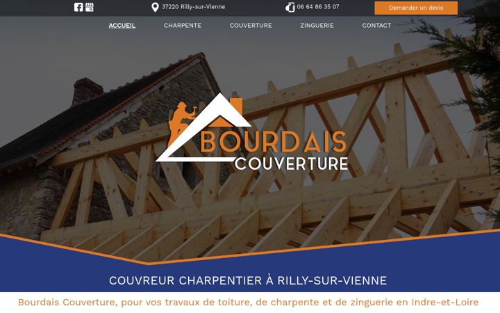 Screenshot of bourdais-couverture.fr