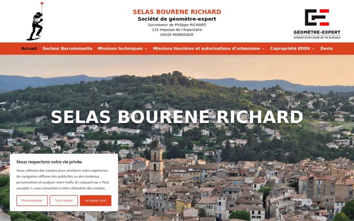 Screenshot of bourene-richard.fr