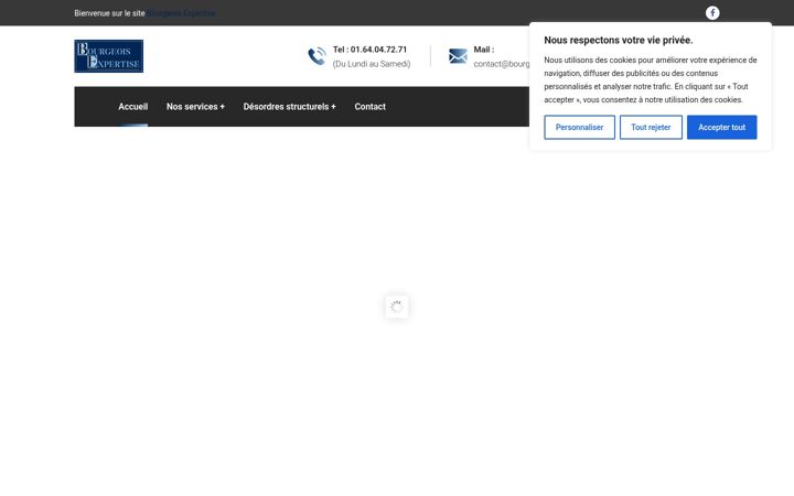 Screenshot of bourgeois-expertise.fr