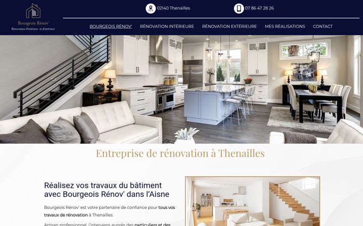 Screenshot of bourgeois-renov.fr