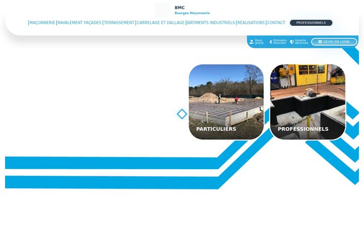 Screenshot of bourges-maconnerie-bmc.fr