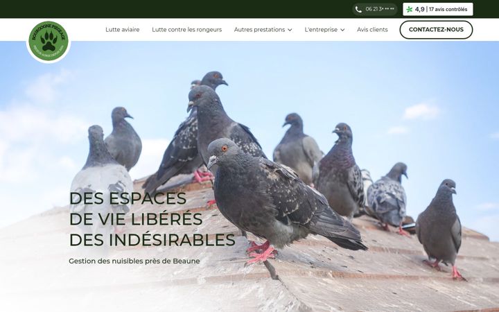 Screenshot of bourgognepiegeage.fr