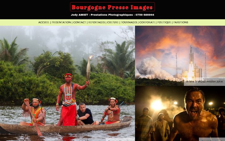 Screenshot of bourgognepresseimages.com