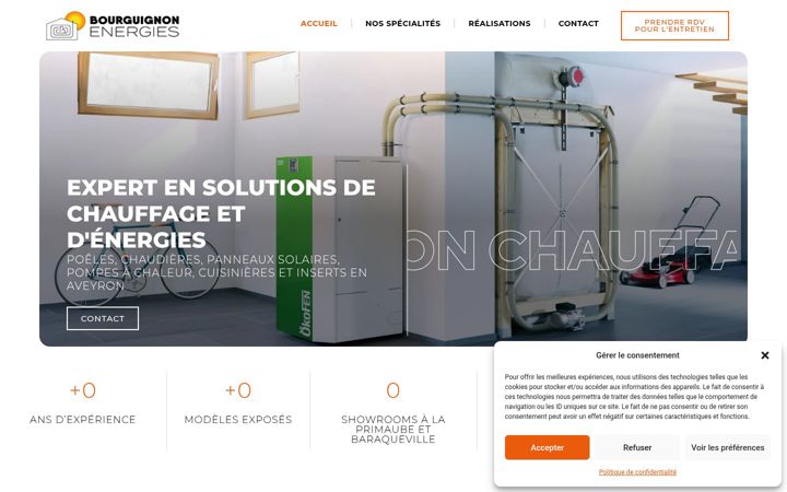 Screenshot von bourguignonenergies.fr