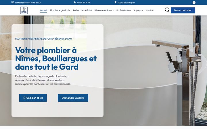 Screenshot von bournel-fuite-eau.fr