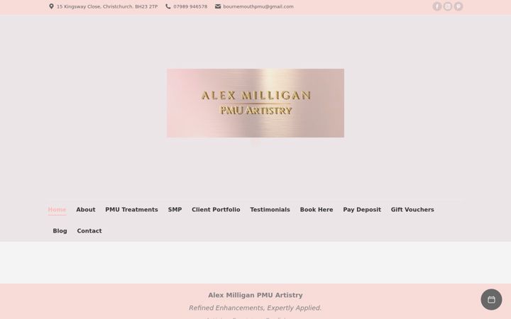 Screenshot of bournemouthpermanentmakeup.co.uk