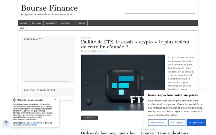 Screenshot of bourse-finance.com