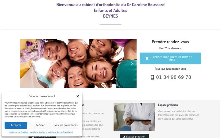 Snímek obrazovky boussard-caroline.chirurgiens-dentistes.fr