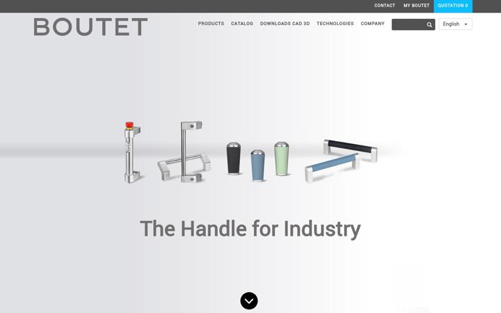 Screenshot of boutet-technics.com