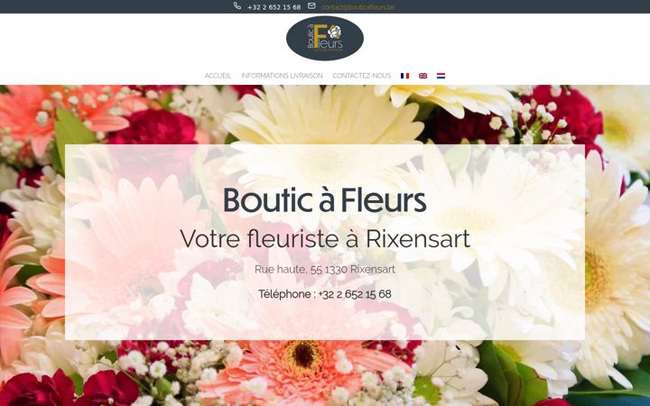 Képernyőkép: bouticafleurs.be