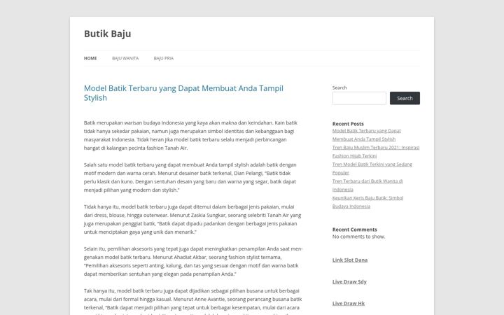 Screenshot of boutikmarketing.com