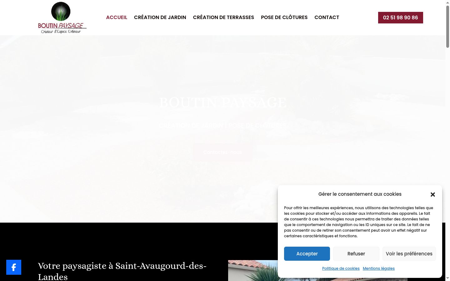 Screenshot tal-banner tal-kunsens muri qabel kwalunkwe interazzjoni