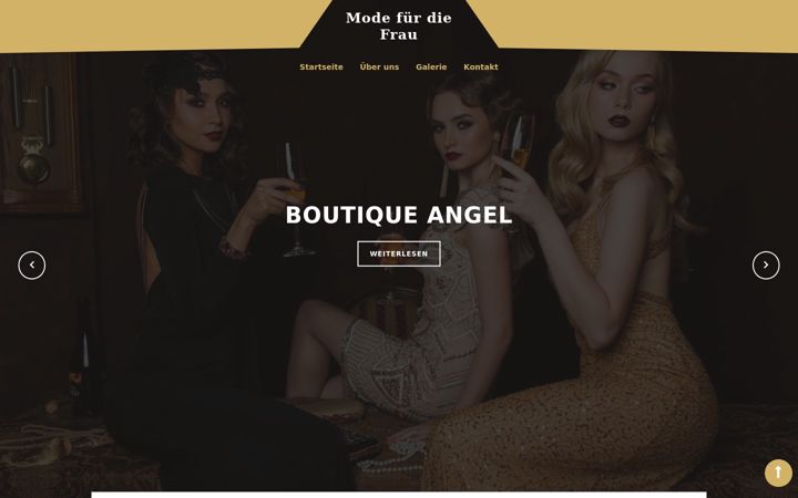 Képernyőkép: boutique-angel.de