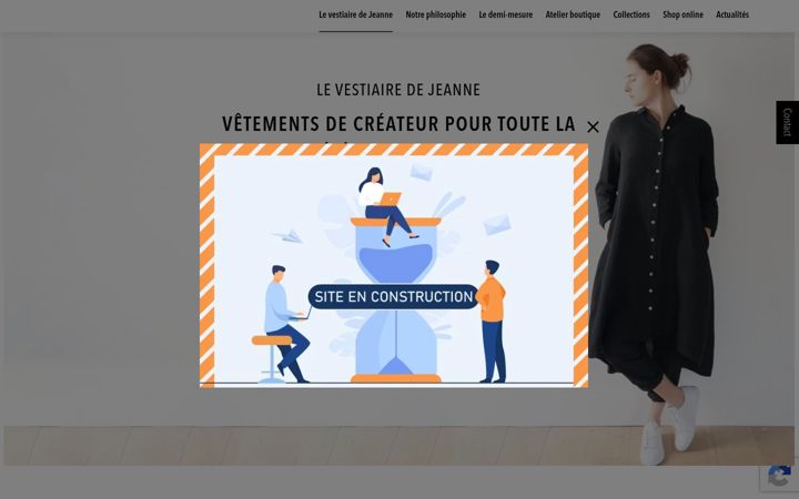 Screenshot of boutique-createur-nimes.fr