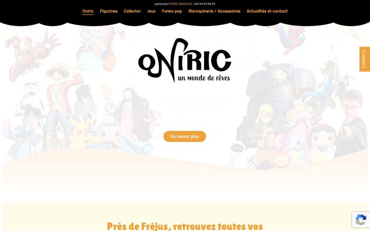 Screenshot of boutique-figurine-frejus.fr
