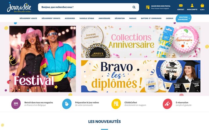 Screenshot of boutique-jourdefete.com
