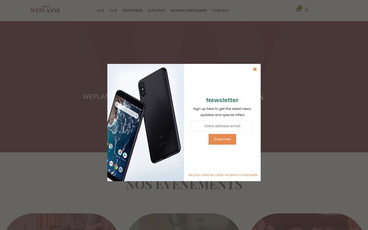 Screenshot of boutique-test.fr
