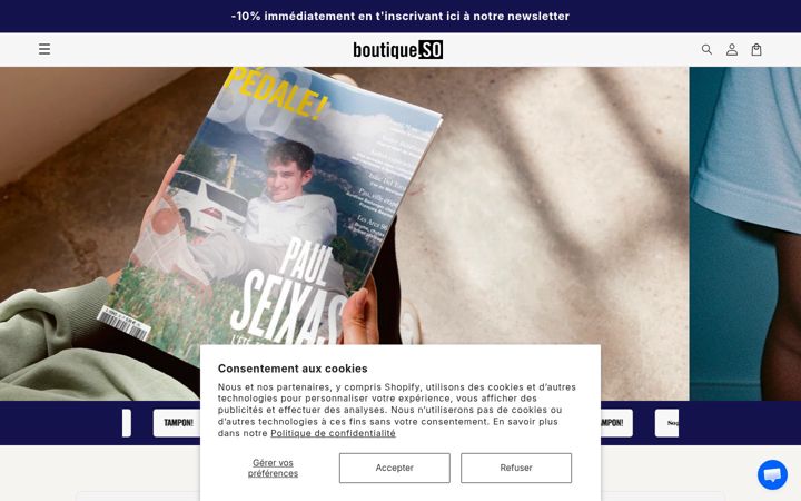 Screenshot of boutique.so
