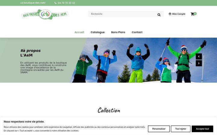 Screenshot of boutiqueaem.com