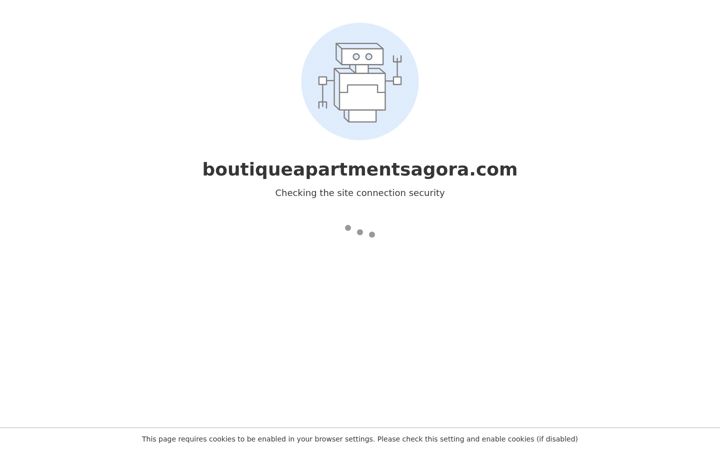 Screenshot of boutiqueapartmentsagora.com
