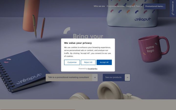 Screenshot of boutiquecreapub.com