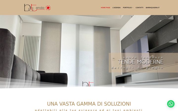 Screenshot of boutiquedellatenda.it
