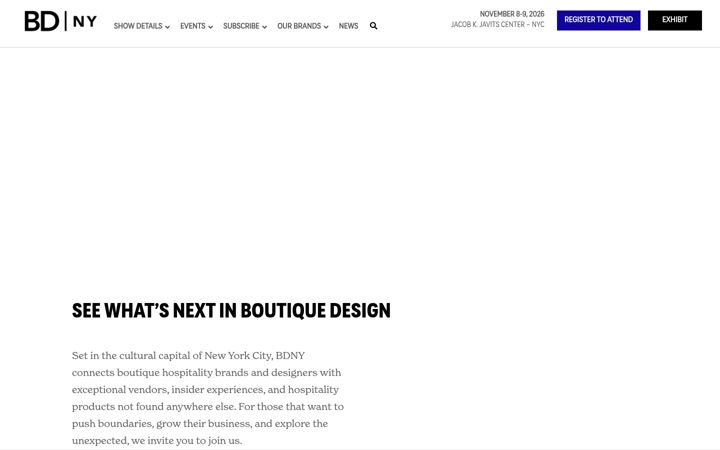 Screenshot of boutiquedesignwest.com