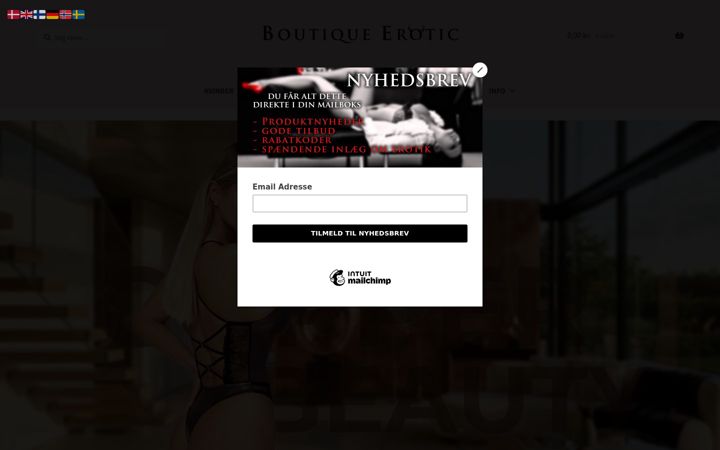 Screenshot of boutiqueerotic.dk