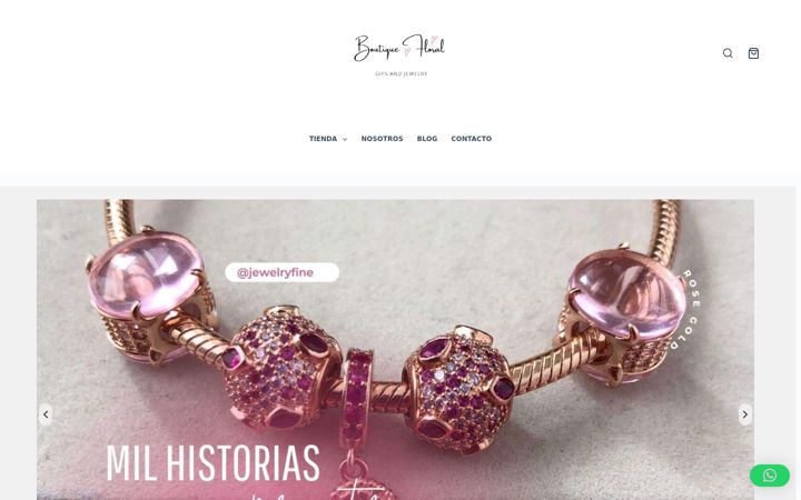 Screenshot of boutiquefloralec.com