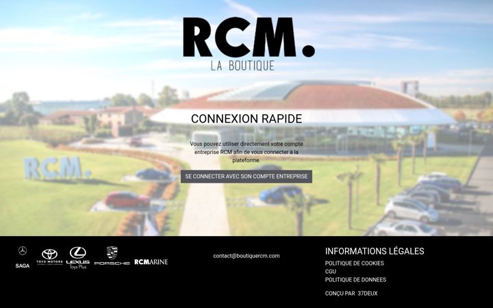 Screenshot of boutiquercm.com
