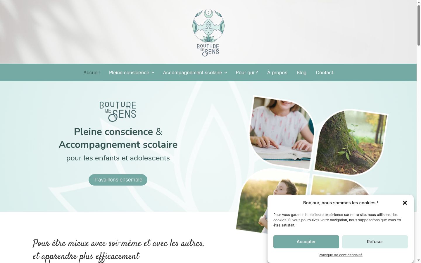 Screenshot tal-banner tal-kunsens muri qabel kwalunkwe interazzjoni