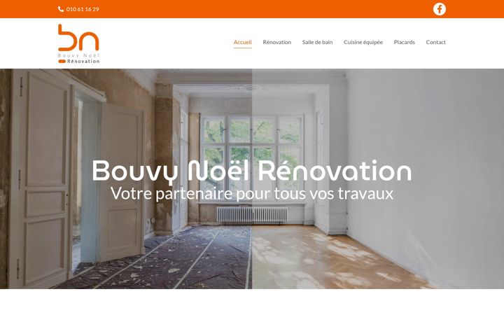 Screenshot of bouvynoel.be