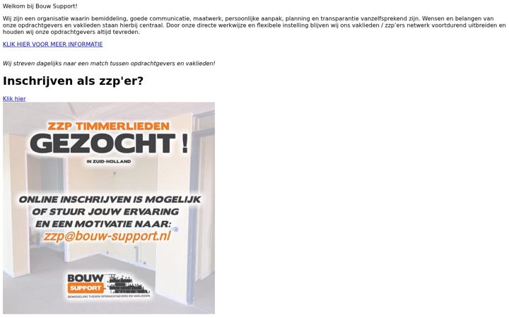 Screenshot of bouw-support.nl