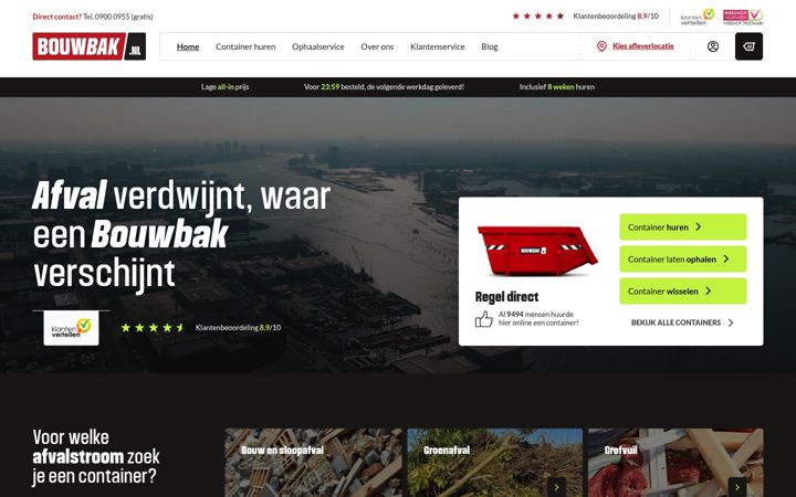 Screenshot of bouwbak.nl