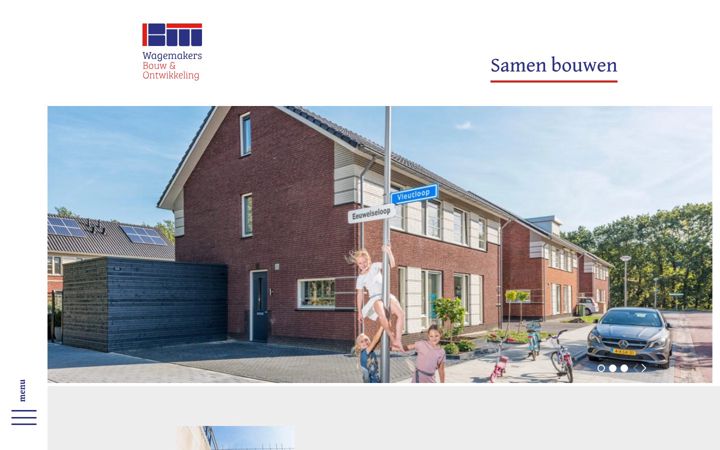 Skjámynd af bouwbedrijfwagemakers.nl
