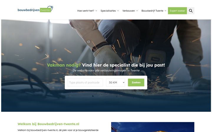 Captura de ecrã de bouwbedrijven-twente.nl