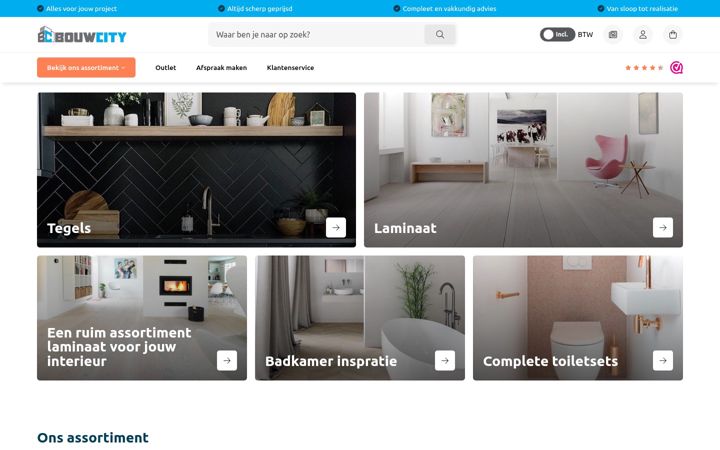 Screenshot of bouwcity.nl